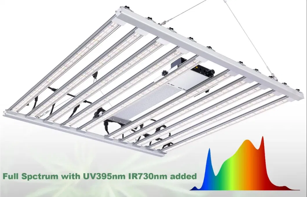 600W 800W Hydroponic Plant Grow Lamp Full Spectrum Spider 1000 Watt 1000W LED Grow Light for Greenhouse